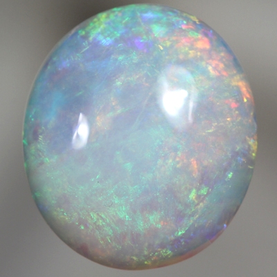 SOLID WHITE OPAL Bright multicolour